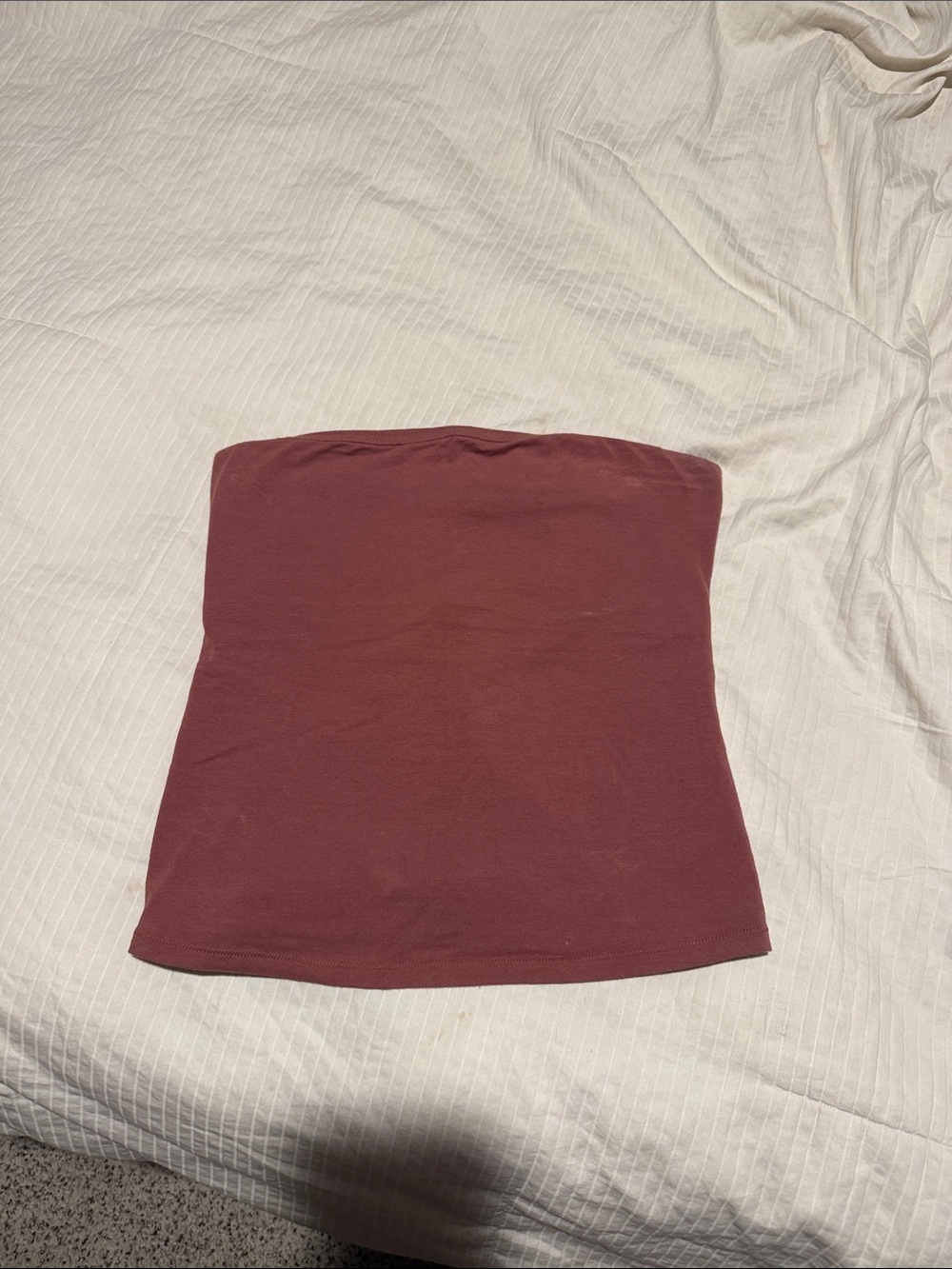 SKIMS Medium Women’s Strapless Tube Top- Burgundy